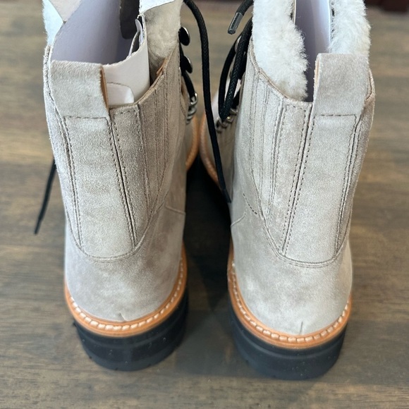 Marc Fisher Izzie Lugsole Ankle Boot Medium Gray - Picture 8 of 10